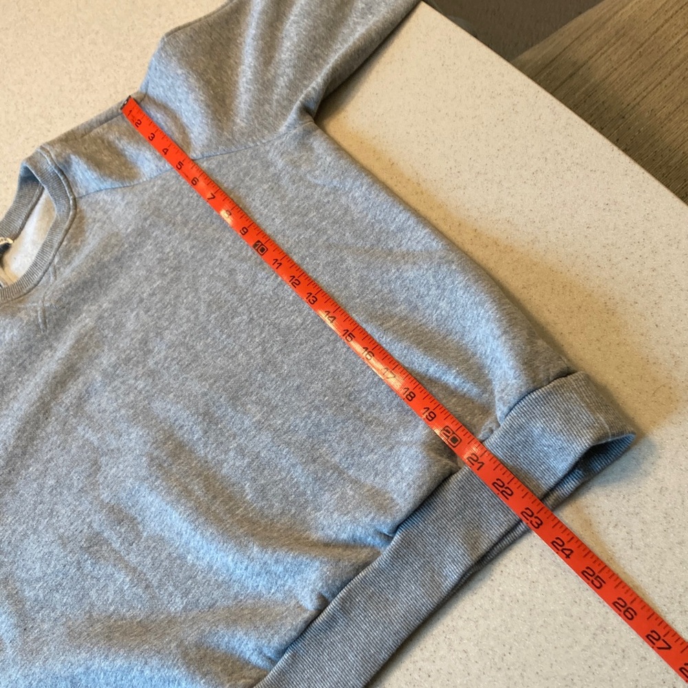Rebecca Minkoff Gray Sweatshirt Women Size L with Arm & Back Snaps - Picture 12 of 13